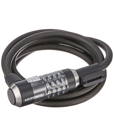 Kryptonite KryptoFlex Key Cable Bicycle Lock 6' Combo