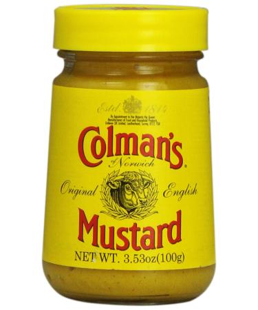 Colman's, Mustard Glass Jar, Original, 28 Ounce (Pack of 8) Original 28 Ounce (Pack of 8)