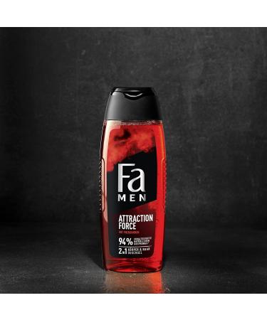 Fa Men 2-in-1 Body & Hair Shower Gel Attraction Force with Refreshing Fragrance of Bergamot & Lime 250 ml - Buy Online on SooperMarket.com