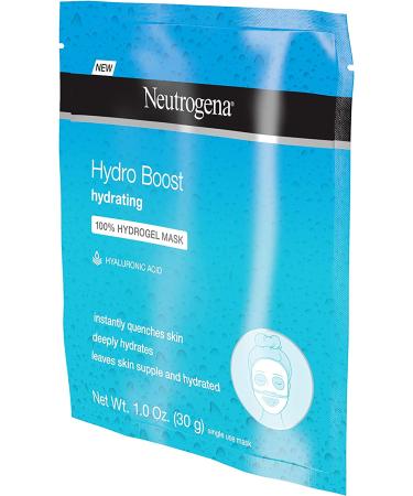 Neutrogena Hydro Boost Hydrating Beauty Mask - Single Use 1 oz (30g) | Intense Moisture & Refreshing Hydration - Buy Online on SooperMarket.com