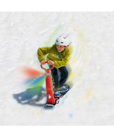 Geospace LED Ski Scooter - Foldable Snowboard Kick-Scooter for Snow Use - Assorted Colors - Buy Online on SooperMarket.com