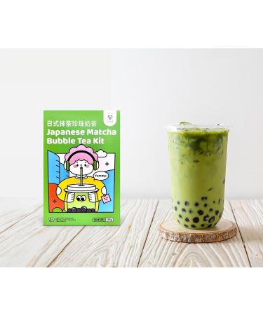 Tokimeki Japanese Matcha Bubble Tea Kit 255g | Authentic Matcha Experience | Easy Hot & Cold Preparation | Perfect for Home Enjoyment - Buy Online on SooperMarket.com