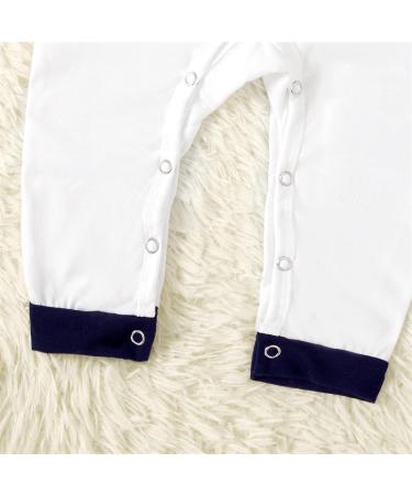 PatPat Family Matching Christmas Pajamas Set - Tree Snowflake & Letters Print, Long-sleeve Sleepwear, Baby 3-6 Months - Dark Blue - Buy Online on SooperMarket.com
