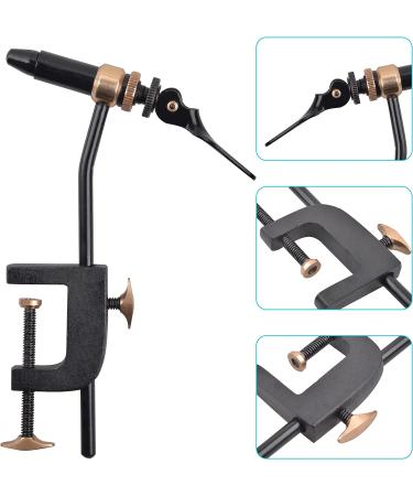 AGOOL Rotary Fly Tying Vise with Bench Clip - Metal Clamp Vise for Jigs and Teasers - Buy Online on SooperMarket.com