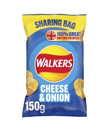 Walkers Cheese & Onion 150G