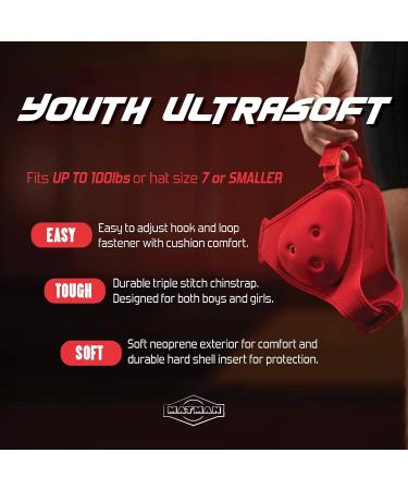 Shop Matman Ultra Soft Adjustable Wrestling Head Gear - Ear Guard for Youth & Adults - Black - Buy Online on SooperMarket.com