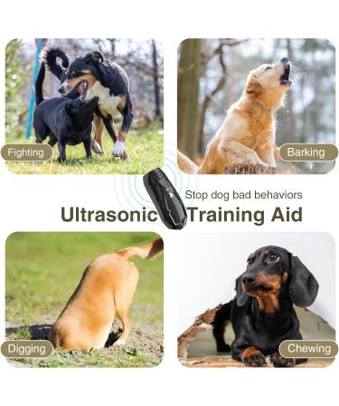 Anti Barking Device Auto Dog Barking Deterrent Devices Stop Dog Barking Ultrasonic Anti Barking Device Dogs Bark Stopper LED Indicate Indoor Outdoor Bark Control Training For Small Medium Large Dogs - Buy Online on SooperMarket.com
