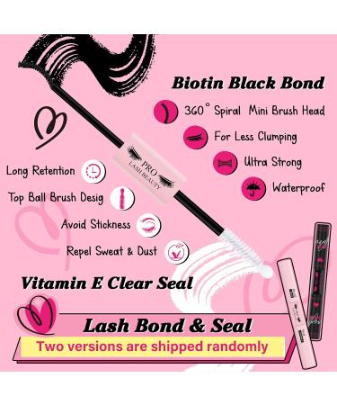 PRO DIY Eyelash Extension Kit - 280 PCs Individual Eyelashes Applicator & Brush for Beginners | 30D+40D 9-15 Mix - Buy Online on SooperMarket.com