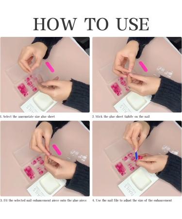 24pcs Short False Nails for Women | Stick on & Press on Nails | Removable Glue-on Fake Nails in Pee Green | Nail Art Accessories - Buy Online on SooperMarket.com