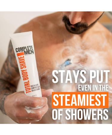 Sensitive Skin Shaving Cream for Men | Irritation-Free Face & Body Glide | Protect Against Razor Burn - Everyday Comfort - Buy Online on SooperMarket.com