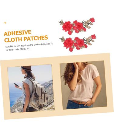 KALLORY 6 Pcs Embroidery Appliqu Flower Decals Embroidery Paste Diy Craft Supply Folk- 3d - Buy Online on SooperMarket.com
