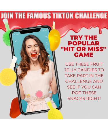 Fusion Select Fruit-Shaped Jelly Snacks - Assorted Flavors (Strawberry, Orange, Apple & More) - TikTok Challenge Hit! - Buy Online on SooperMarket.com