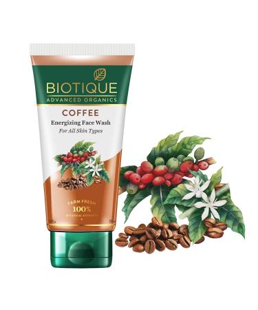Buy Biotique Coffee Energizing Facial Wash - All Skin Types 150ml | International Shipping Available - Buy Online on SooperMarket.com