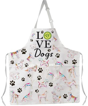 BNQL Dog Care Apron | Cute Waterproof Apron for Dog Lovers & Trainers | Perfect Gift for Dog Owners - Buy Online on SooperMarket.com