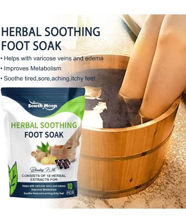 Herbal Soothing Foot Soak Herbal Detox Foot Soak Beads Herbal Detox Cleansing Foot Soak Beads Foot Care (30pcs/3Bag) - Buy Online on SooperMarket.com