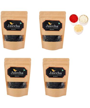 Jaiccha Ghasitaram Bhaidooj Gifts - Dehydrated Dried Blueberries 800 GMS in Brown Paper Pouch