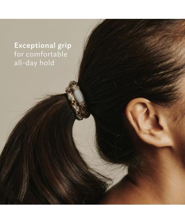 L. Erickson Grab & Go Pony Tube - Black Opal Black | Stylish Hair Accessories for Effortless Updos - Fast International Shipping - Buy Online on SooperMarket.com