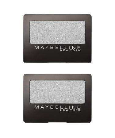 (2 Pack) Maybelline Expert Wear Eyeshadow NY Silver 0.08 oz.