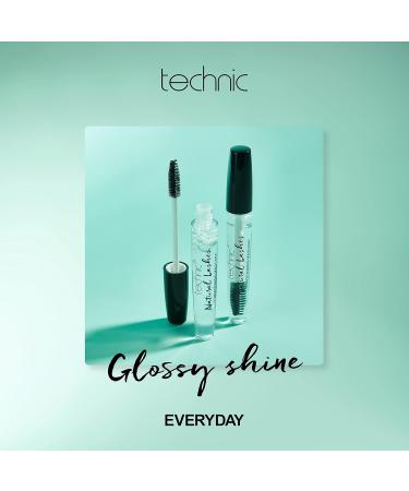 Technic Natural Lashes Clear Mascara - Lightweight Conditioning Formula for Enhancing & Lengthening Lashes - Vegan 10ml - Buy Online on SooperMarket.com