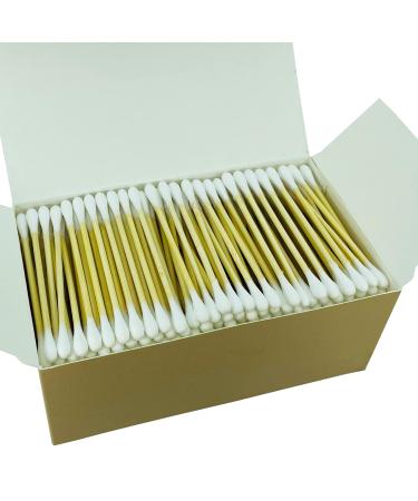 1050pcs CGR Organic Cotton Swabs - Double-Tipped Bamboo Sticks - Compostable - Travel Pack (3 Pack) - Buy Online on SooperMarket.com
