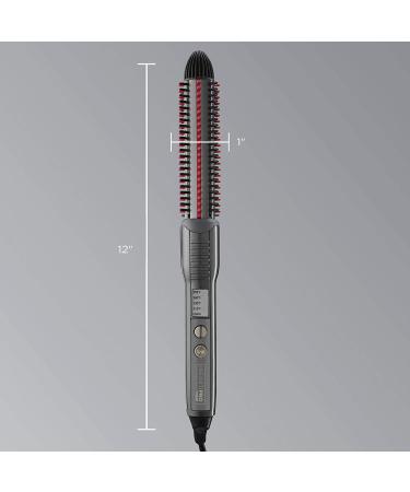 INFINITIPRO BY CONAIR 1-Inch Nano Tourmaline Ceramic Hot Curl Brush - Pack of 1 - Buy Online on SooperMarket.com