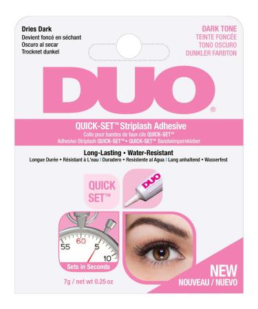 Ardell Duo Quick Set Striplash Adhesive Black 7g Single Black