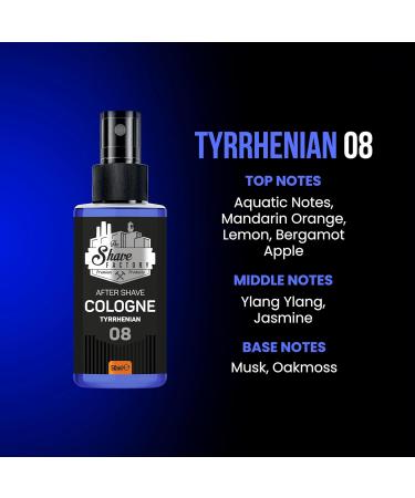 the shave factory After Shave Cologne Series (08 Tyrrhenian 50ml (1.69 fl. oz)) 08 Tyrrhenian 1.69 Fl Oz (Pack of 1) - Buy Online on SooperMarket.com