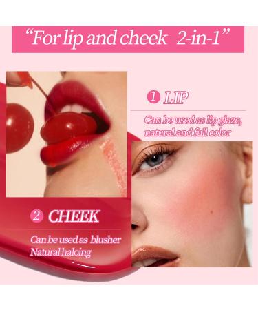 Multifunctional Lip Tint Stain (#06) - Long-Lasting Moisturizing Liquid Lipstick for Lip, Cheeks, and Eyes - Buy Online on SooperMarket.com