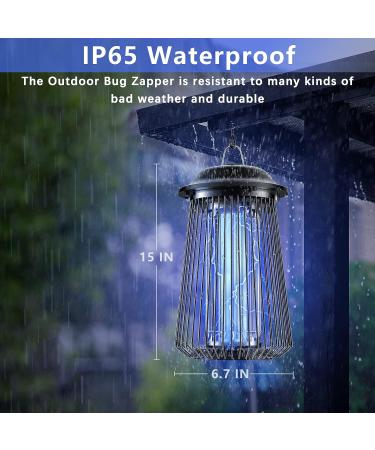 20W Electric Bug Zapper | Waterproof Metal Housing Mosquito Repellent for Indoor, Patio & Garden - Buy Online on SooperMarket.com