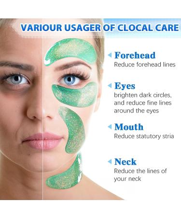 JYHSGD Eye Gels Mask Pearl Collagen Marine Eye Masks - 12 Pairs for Anti-Aging, Wrinkles, Puffy Eyes & Dark Circles - Buy Online on SooperMarket.com
