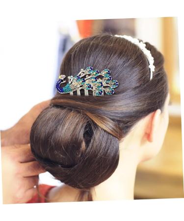 MUSISALY Diamond Phoenix Hair Comb Bride Hair Clip Rhinestone Barrette Comb Flower Girl Hair Clip Hair Combs for Women Bridal Headpieces for Wedding Flower Girl Barrette Wedding Hair Alloy - Buy Online on SooperMarket.com