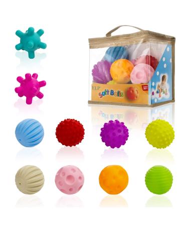 Sensory Play Ballset Comius Sharp soft baby balls for toddlers baby infant sensory balls for educational toys swimming toys (10 PCs)