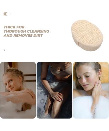 minkissy Cotton Linen Bath Towel Bath Scrubber Bathing Sponge Shower Brush Take a Bath Tub - Buy Online on SooperMarket.com