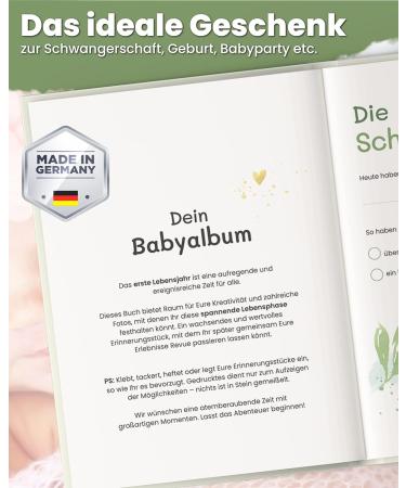 Buy Baby Album - The First Year Reminder Book for Boys & Girls | Colorful Photo Albums for Babies - Perfect Gift!   - Buy Online on SooperMarket.com