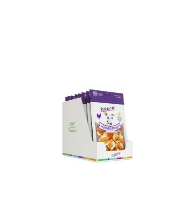 DOKAS Grain-free Premium Snack Chicken Breast with Banana (8x70g) Chicken Breast with Banana 70 g (pack of 8)