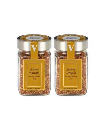 Sesame Teriyaki- Two 5.1 oz. Jars - Great for stir-fry dishes!