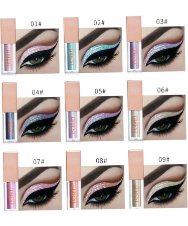 FOYTOKI 2 pcs Makeup Supplies Cosmetics Shiny Liquid Accessories Women Shadow Eye Glitter - Buy Online on SooperMarket.com