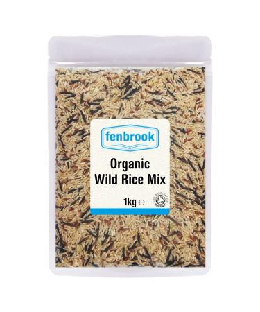 Organic Wild Rice Mix 1kg | Certified Organic by Fenbrook Organic