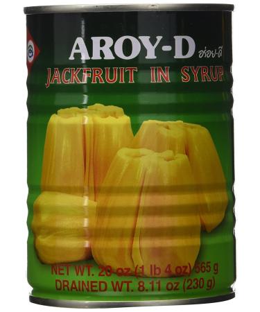 Aroy-D Jackfruit in Syrup, 20 Ounce (Pack of 6)