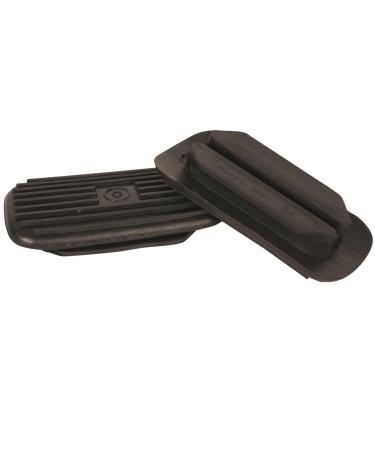 Korsteel Two Bar Stirrup Iron Treads Black 3.75" 3.75" Black