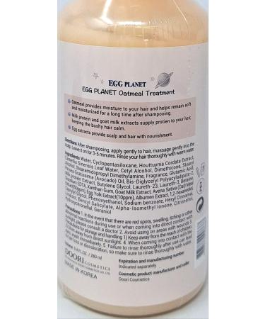 Daeng Gi Meo Ri Egg Planet Oat Meal Shampoo 9.4 FL OZ - Nourishing Hair Care for All Hair Types | International Shipping Available - Buy Online on SooperMarket.com