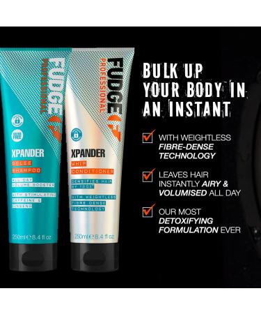 Fudge Professional Xpander Volumizing Conditioner 1000ml | Salon Size Pump Bottle | International Shipping Available - Buy Online on SooperMarket.com