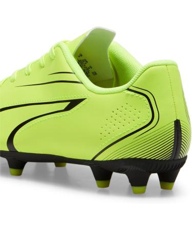 PUMA Unisex Kids Vitoria FG/AG Jr Football Shoe - 38.5 EU - Electric Lime & Puma Black - Best Price & Fast Shipping - Buy Online on SooperMarket.com
