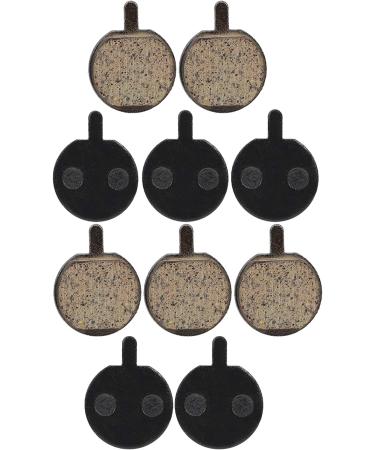 5 Pairs Semi-Metal Bike Disc Brake Pads | Electric Bike & Scooter Replacement - Buy Online on SooperMarket.com