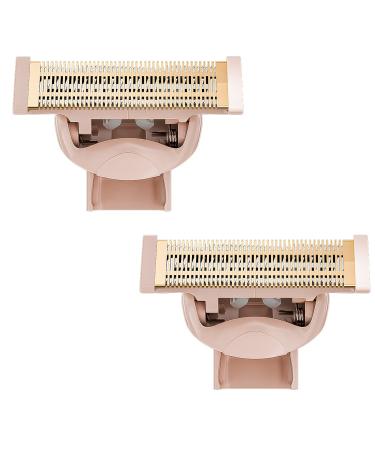 Razor Replacement Heads for Flawless Nu Razor  Body Hair Remover Replacement Head Compatible with Finishing Touch Razor for Women 2pcs replacement heads