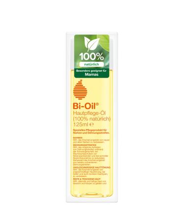 Bi-Oil skin care oil 100% natural |Pregnancy oil with 100 % natural ingredientsBody oil during and after pregnancy |Vegan |125 ml 125 ml (1 Pack)