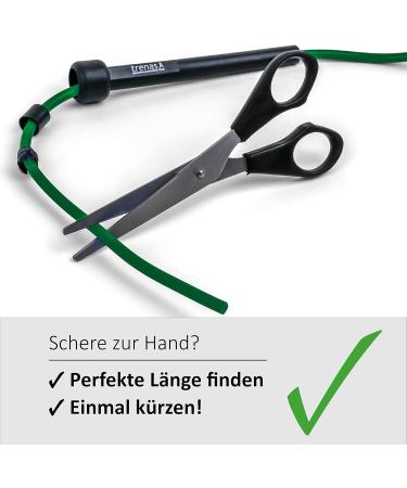 Trenas Skipping Rope | Adjustable 3m Jump Rope for Adults & Children | Speed Skipping Rope in Green - Perfect for Fitness & Training - Buy Online on SooperMarket.com