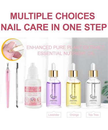 Nail Cuticle Remover Kit Hydrate Exfoliating Powered Cuticle Remover Kit for Travel Use (LS152-3) - Buy Online on SooperMarket.com