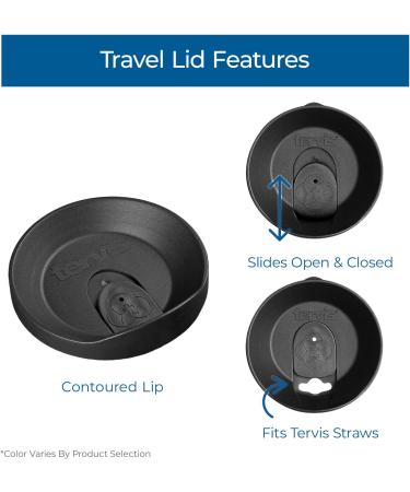 Tervis Travel Lid Set - 24 oz Tumbler & 16 oz Mug, Blue | Durable & Spill-Proof - Buy Online on SooperMarket.com