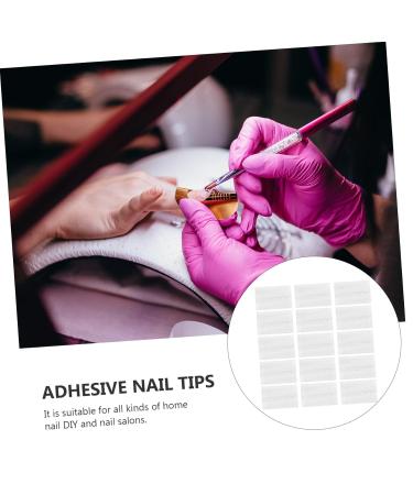 PLAFOPE 15sheets Nail Jelly Glue Gel Nail Glue Nail DIY Glue Fake Nail Glue Pressed Nail Tip Manicure Supplies Self-use Nail Glue Nail Adhesive Tabs Practical Nail Glue Manicure Tools - Buy Online on SooperMarket.com